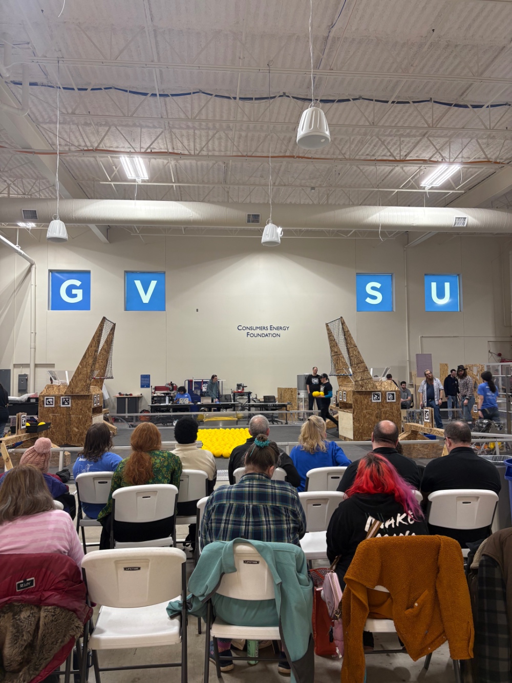 PCE Builds FIRST Robotics Practice Field